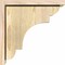Ekena Millwork New Brighton Rough Sawn Corbel w/Backplate, Douglas Fir, 8"W x 14"D x 14"H COR08X14X14NEB01RDF - alternate 4